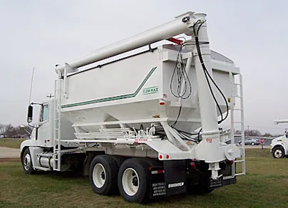 Overhead Discharge Trailer Mount Fertilizer Tenders